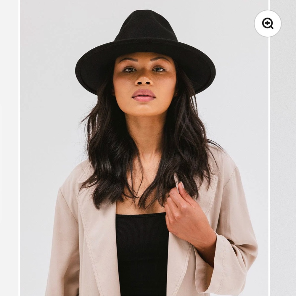 Gigi Pip Wes Fedora NWT Black